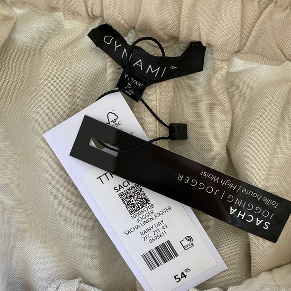 Dynamite Sacha Linen Joggers - Size XXS (Fits XS) - BNWT - Picture 3 of 4